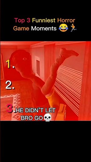 Top 3 Funniest Horror Game Moments (Real Funny)