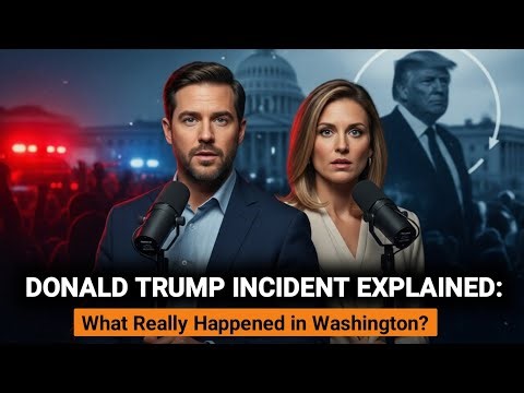 Donald Trump Incident Explained: What Really Happened in Washington? | Learn English With Podcast