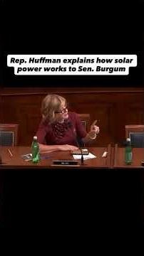 HUFFMAN: Enter into the record this amazing new technology... secretary is unaware of... a battery