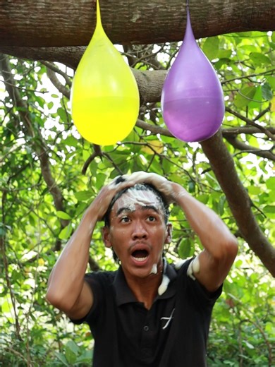 The guy show Smart ideas save water for survival in forest #camping #outdoors #bushcraft #survival #useful