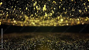 Abstract Light Particle Flowing Loop 4k animation of an abstract beautiful shining light particle background seamless looping