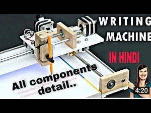 Make A writing machine By some gajetes