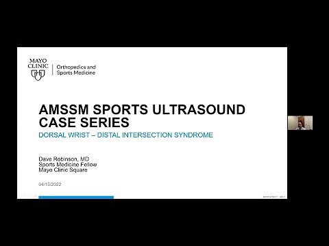 Distal Intersection Syndrome with Dr. David Robinson | AMSSM Sports US Case Presentation