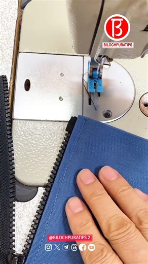 Tips for installing zipper heads