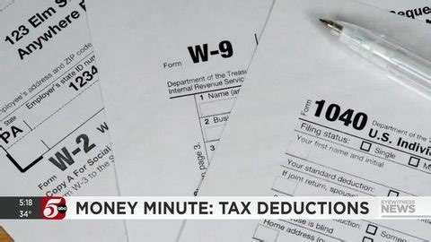 Money Minute: Tax deductions | Haystack News