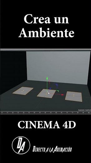 Diseña tu escenario en cinema 4D