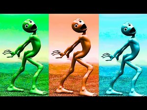Dancing Green Alien Compilation 2025 – Funniest & Most Colorful Alien Dance Ever!