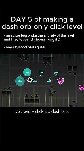 I Spent 5 Hours Fixing This One Geometry Dash Bug... This DASH ORB FRAME PERFECT is AMAZING 🤯
