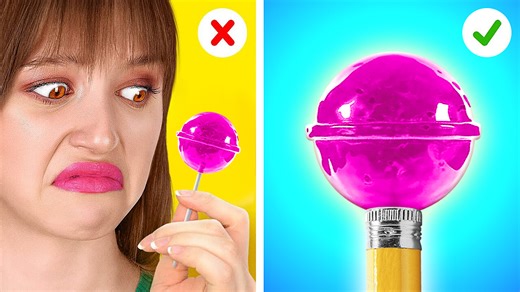 15K views · 159 reactions | Clever Methods to Smuggle Candy into Class || Brilliant Food Hacks and Tricks by 123 GO! | 123 GO | Facebook