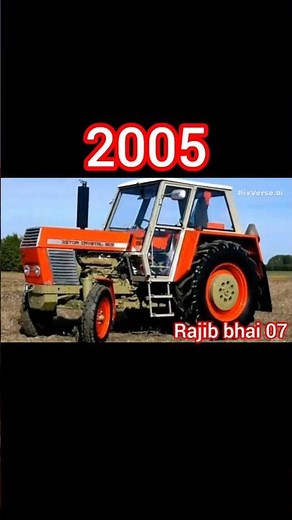 zetor tactor evolution video 1947-2025 #shorts