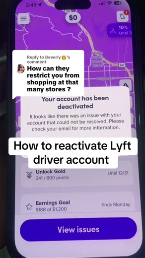 How to reactivate lyftdriver account #lyft #lyftdrivers #lyftdriver #gigapps #reactivate