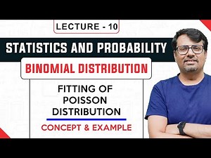 Poisson Distribution and Fitting of Poisson Distribution Video Lecture | Crash Course: Civil Engineering (CE)