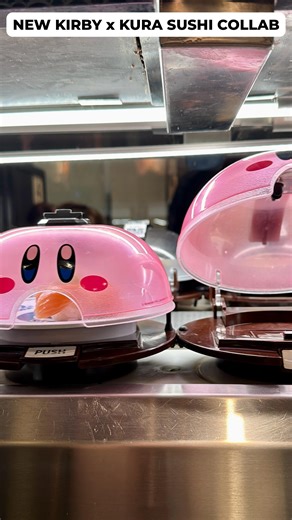 Tea’s Eats | Los Angeles Food & Things To Do on Instagram: "✨KIRBY-THEMED FOOD, PRIZES, AND MORE AT KURA REVOLVING SUSHI✨ Conveyor belt sushi chain Kura just launched a new collaboration with Kirby, and it’s a must try for Nintendo fans! Here’s everything you need to know: 🗓️ Available now through January 31, 2026 📍 All Kura Sushi locations in the U.S. 🎁 For every 15 plates you eat, you’ll win a gacha capsule containing a random Kirby-themed prize. Prizes include cable bands, microfiber cloth
