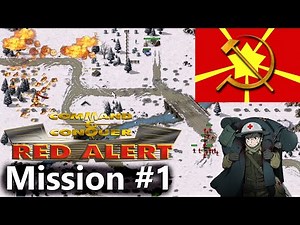 Command & Conquer Remastered: Red Alert 1 - Soviet Mission #1 Lesson in Blood