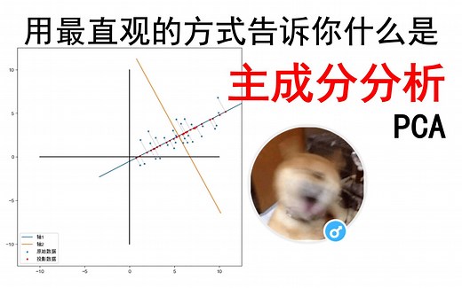 用最直观的方式告诉你：什么是主成分分析PCA