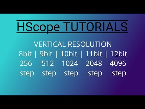 HScope TUTORIAL#3 | VERTICAL RESOLUTION