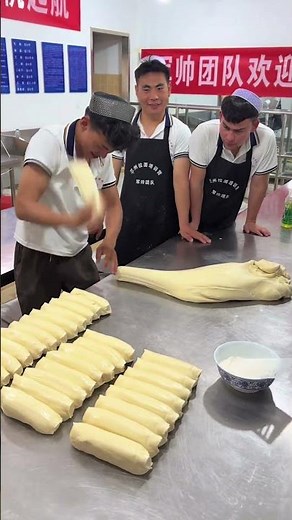 Watch How Noodle Dough Is Made Like a Pro! 👨‍🍳✨