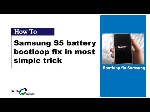 Galaxy S5: Fix Stuck on Boot Loop and Restarting on Samsung Logo | Samsung s5 bootloop fix