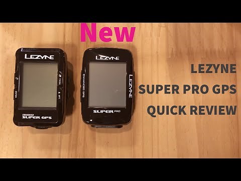 LEZYNE新型サイクルコンピューター「Super Pro GPS」クイックレビュー