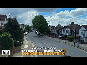 This Route Quietly Changes Into a Different London 😳 | Bus 16 (4K HDR)