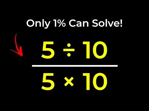 Only 1 in 5 Can Solve This Math Problem!