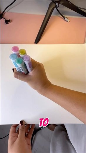 Drawing with 1 , 2 , and 5 markers #drawing #art #viral