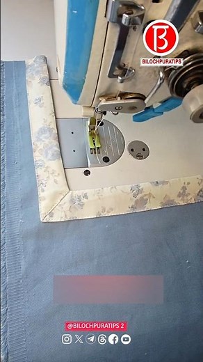 Inside right angle welt