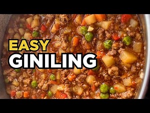 Giniling Recipe – Ulam Pinoy style picadillo