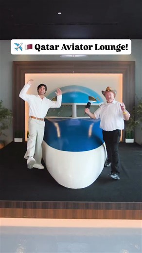 ✈️🇶🇦 Qatar Airplane Cafe! ✈️ Aviator Lounge – Qatar’s Hidden Paradise for Aviation Lovers ❤️ If you’ve ever dreamed of stepping inside a real cockpit… this place makes it a reality. ✅ At Aviator Lounge, you’ll find two world-class flight simulators waiting for you: 🛩 Boeing 737 🛫 Airbus A320 – actual type-rating level 🧑‍✈️The simulators are insanely realistic, and the best part? You don’t need to know how to fly. Their expert instructors will teach you everything — from takeoff to landing. 