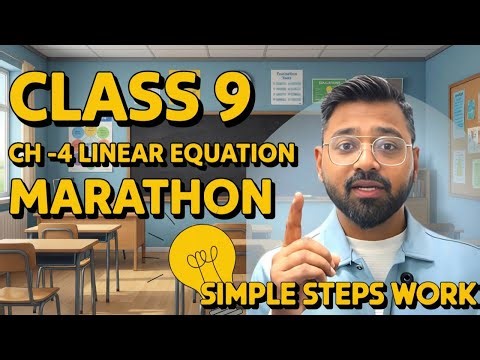 LINEAR EQUATION IN TWO VARIABLE by nARENN_sir