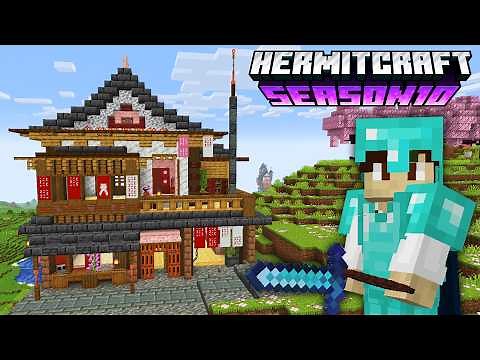 The Starter Base.. | Hermitcraft 10 | Ep.2