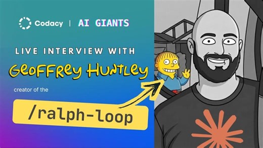 AI Giants Interview with Geoffrey Huntley, Creator of the /ralph-loop | Dwight Gunning