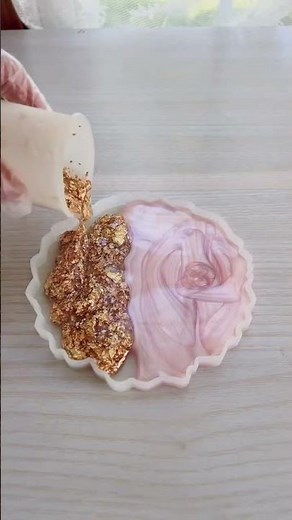 resin coaster full tutorial know how to make it #easyresin #subscribemychannel b