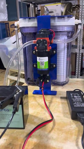 14 reactions | You can run your PortaWell from any 12 VDC battery! That means clean water, even when the grid is down. Each PortaWell comes with an Alligator clip to SAE connector cable. Use any 12VDC battery or purchase one from us. This little 5-amp-hour battery will power the Portwell for about an hour! https://myportawell.com/shop/12-volt-lithium-battery/ #WaterFiltration #PortaWell #BatteryPowered | PortaWell Water Filtration System | Facebook