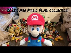 2025 SUPER MARIO PLUSH COLLECTION!