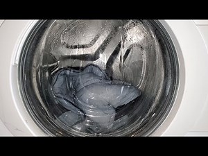 Speed Queen Ultra HE commercial front load washer full normal cycle