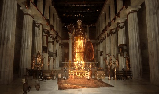 A 3D Model Reveals What the Parthenon and Its Interior Looked Like 2,500 Years Ago