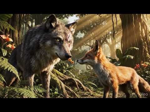 The Lion And The Wolf | African Fable