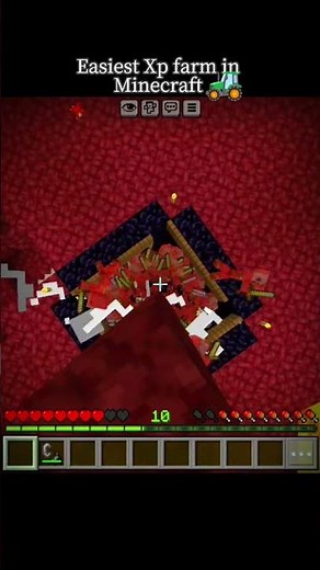 Easiest Xp farm ever in Minecraft 🤪