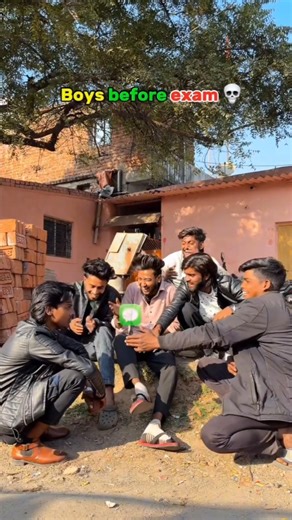 Boys Before Exams💀#shorts #comedy