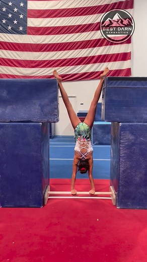 Throwback to this killer handstand and pirouette drill from @coach_arsens_way_ and @gymnastics_olympica_usa We hope this helps you and your athletes create their Best Darn Gymnastics! #gymnastics #coaching #education #bestdarngymnastics #bars | Brett Wargo