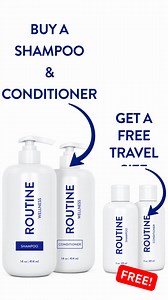 22 reactions | Routine was formulated specifically for men and women suffering from thinning hair! | Routine Wellness | Facebook