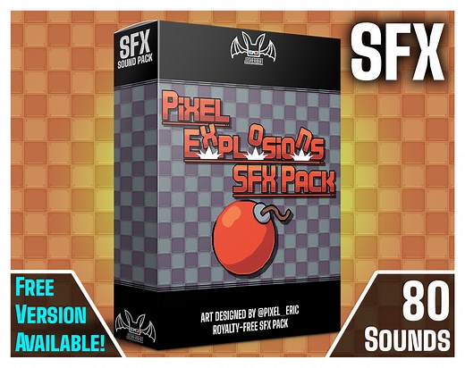 [SFX] Pixel Explosions Sound Effect Pack by JDSherbert
