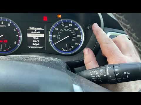 Suzuki SX4 / S cross oil service reset procedure