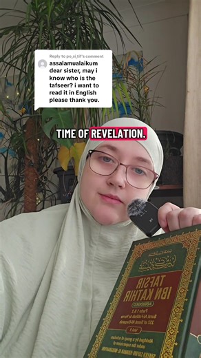 Replying to @po_si_tif The majority of the Tafsir that I use in my videos is the Tafsir of Ibn Kathir. Tafsir Ibn Kathir is one of the most widely taught classical commentaries because it preserves that early understanding. #muslimtiktok #fyp #ibnkathir #quran #islam