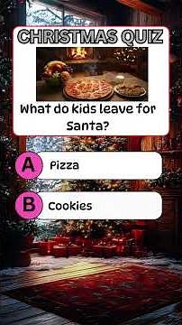 2025 CHRISTMAS QUIZ - Pub Quiz 🎄 7 Festive Xmas Trivia Questions!