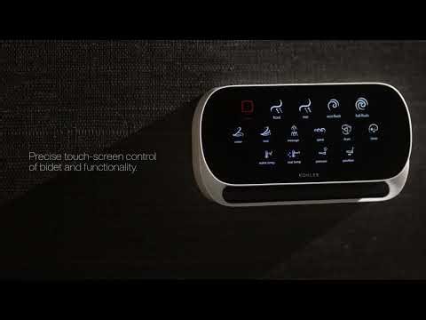 Personalized Remote of the Eir Smart Toilet - KOHLER Smart Toilets