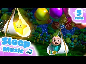 Twinkle Twinkle Little Star | COCOMELON 🍉 | Bedtime Sleep Music | Baby & Kids Songs