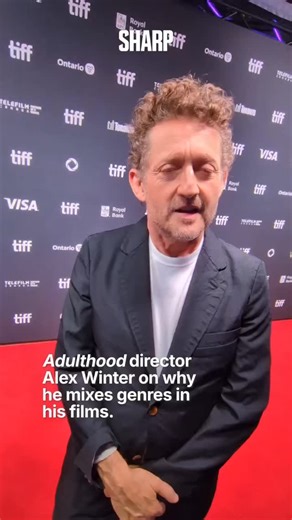 #Repost @sharpmagazine At the #TIFF premiere of his new film Adulthood, @alexwinterofficial shared his thought process when creating a cohesive yet impactful narrative in his films. 🎥: @justinmfrost | Alex Winter