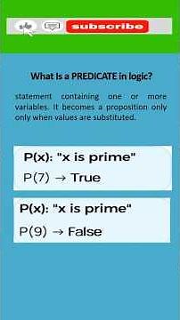 Predicate in Logic Simply Explained